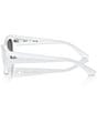 Color:White Snow/Grey - Image 3 - Unisex RB4430 Zena 52mm Irregular Sunglasses