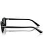 Ray-Ban Unisex RB4455 Zuri 52mm Polarized Rectangle Sunglasses, Color:Black - Image 3