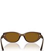 Ray-Ban Unisex RB4457D 55mm Polarized Rectangle Sunglasses - Image 4