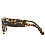 Ray-Ban Unisex State Street 52mm Havana Square Sunglasses, Color:Yellow Havana - Image 3