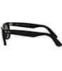 Color:Black - Image 3 - Wayfarer Ease 50mm Unisex Sunglasses