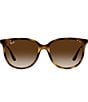 Color:Havana - Image 2 - Women's 0RB4378 54mm Round Sunglasses