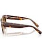 Ray-Ban Women's RB2286 Doreen 52mm Transparent Havana Cat Eye Square Sunglasses, Color:Transparent Havana - Image 3