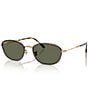 Ray-Ban Women's RB3749 58mm Polarized Tortoise Irregular Sunglasses, Color:Havana - Image 1