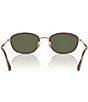 Ray-Ban Women's RB3749 58mm Polarized Tortoise Irregular Sunglasses, Color:Havana - Image 4