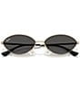 Ray-Ban Women's RB3757 Kai 56mm Oval Sunglasses, Color:Pale Gold - Image 5