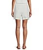 Reba Amber Woven Paisley Embroidered Drawstring Coordinating Shorts - Image 2