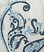 Reba Amber Woven Paisley Embroidered Drawstring Coordinating Shorts - Image 4