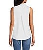 Reba Annie Point Collar Sleeveless Blouse - Image 2