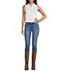 Reba Annie Point Collar Sleeveless Blouse - Image 3