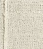 Color:Ivory - Image 4 - Catalina Draped Turtleneck Raglan Sleeve Sequin Sweater