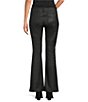 Reba Coordinating Coated Hand Sewn Crystal Jewel Bootcut Jeans, Color:Black - Image 2