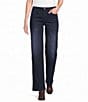 Reba Dark Wash Denim Pants - Image 1