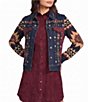 Reba Denim Long Sleeve Jacket - Image 1