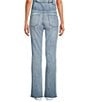 Color:Medium Wash - Image 2 - Fit and Flare Stretch Denim Jeans