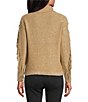 Reba Fringe Trim Sequin Sweater - Image 6