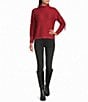 Reba Fringe Trim Sequin Sweater - Image 3