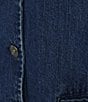 Reba Jenny Denim V-Neck Button Front Coordinating Vest - Image 5