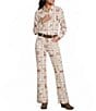 Reba Kira Coordinating Western Print Wide Leg Jeans - Image 3