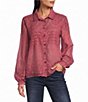 Reba Lacey Long Sleeve Top - Image 1