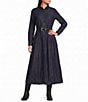 Reba Long Sleeve Maxi Denim Dress - Image 1