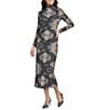 Reba Mesh Midi Dress - Image 1