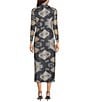 Reba Mesh Midi Dress - Image 2