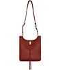 REBECCA MINKOFF Darren Medium Feed Gold Hardware Crossbody Bag, Color:Terracotta - Image 1