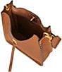 REBECCA MINKOFF Darren Medium Feed Gold Hardware Crossbody Bag, Color:Carmello - Image 2