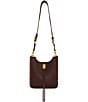 REBECCA MINKOFF Darren Mini Feed Crossbody Bag, Color:Brandy - Image 1