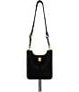 REBECCA MINKOFF Darren Mini Feed Crossbody Bag, Color:Black - Image 1