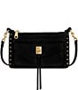 REBECCA MINKOFF Darren Mini Top Handle Crossbody Bag, Color:Black - Image 1