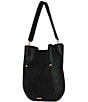 REBECCA MINKOFF Darren Studded Slim Hobo Shoulder Bag, Color:Black - Image 2