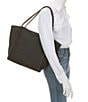 REBECCA MINKOFF Dylan Raffia Shoulder Tassel Tote Bag - Image 4