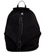 Color:Black - Image 1 - Jumbo Julian Zipped Nylon Backpack