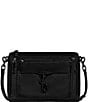 Color:Black - Image 1 - Mac Zip Crossbody Bag