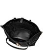 Color:Black - Image 3 - Megan Nylon Tote Bag