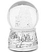 Reed & Barton North Pole Bound Reindeer Musical Snow Globe - Image 2