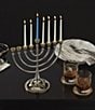 Reed & Barton Roseland Collection Menorah - Image 2