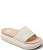 Color:Vintage/Oasis - Image 1 - Cushion Bondi Bay Platform Slide Sandals