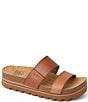 Reef Women's Cushion Bounce Vista Hi Two-Banded Platform Slides - Image 1