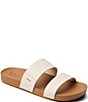 Reef Women's Cushion Bounce Vista Double Strap Slide Sandals - Image 1