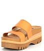 Color:Natural - Image 4 - Cushion Vista Higher Platform Slide Sandals