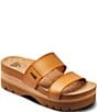 Reef Women's Cushion Vista Higher Platform Slide Sandals - Image 1