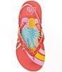 Color:Pink Multi Pineapples and Rainbows - Image 5 - Girls' Stargazer Print Flip-Flops (Infant)