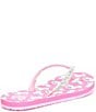 Color:Pink Unicorn Float - Image 2 - Girls' Stargazer Unicorn Print Flip-Flops (Youth)