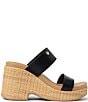 Reef Sunset Ibiza Two Strap Platform Wedge Slide Sandals - Image 3