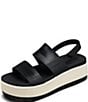 Color:Black Vintage - Image 2 - Water Vista Higher Platform Sandals