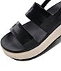 Color:Black Vintage - Image 5 - Water Vista Higher Platform Sandals