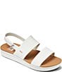 Color:White/Tan - Image 1 - Water Vista Water-Friendly Banded Sandals